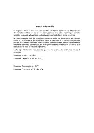 Regresion Lineal Simple PDF