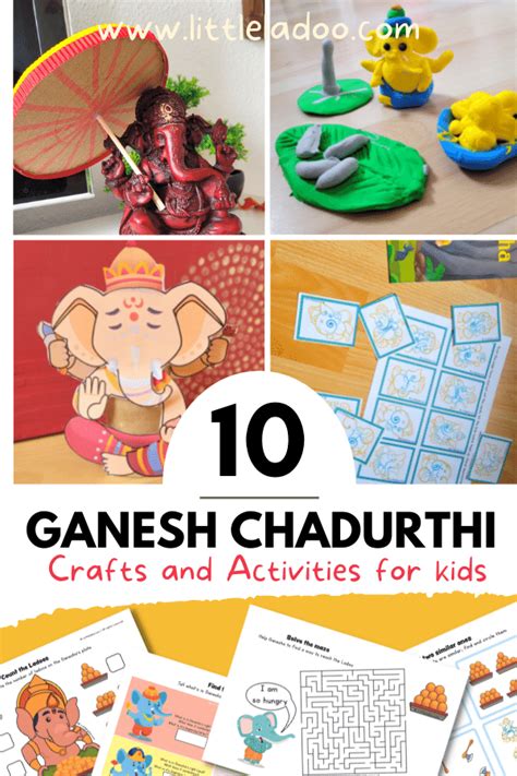 Ganesh Chaturthi Activities for kids - Little Ladoo