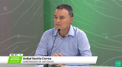 Entrevista con Aníbal Gaviria Correa gobernador de Antioquia