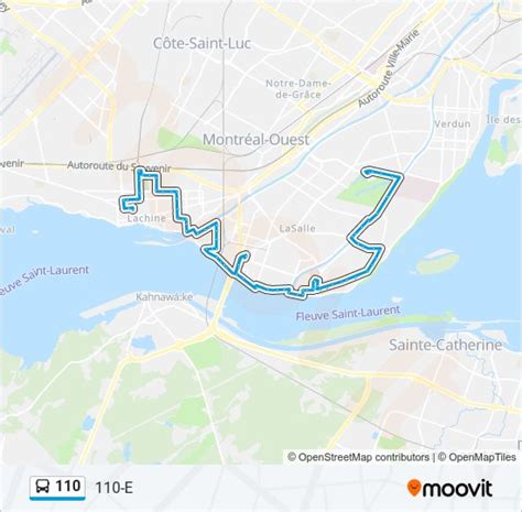 110 Route: Schedules, Stops & Maps - Est (Updated)