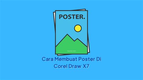 Cara Membuat Poster Di Corel Draw X Hanya Menit Haxina