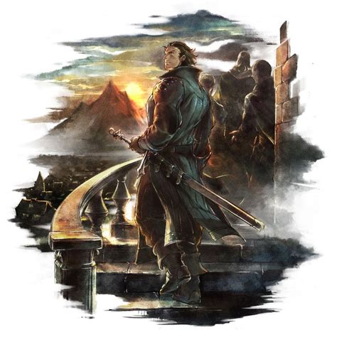 Olberic Art Octopath Traveler Champions Of The Continent Art Gallery Octopath Traveler