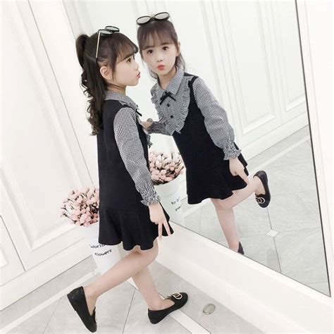 BNS Children's Fashion High Quality korean dress for kids girl casual ...