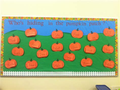 10 Great Pumpkin Patch Bulletin Board Ideas 2024