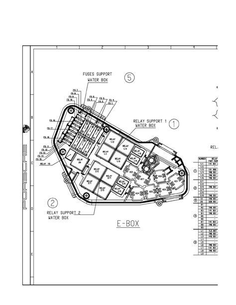 2013 Porsche Boxster Fuse Box Diagrams