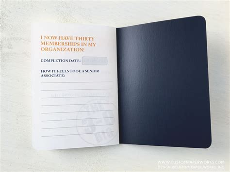 Network Marketing Training Passport Book Custom Paper Works