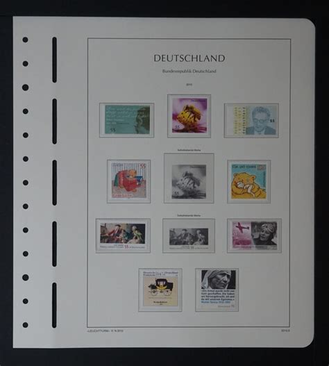 Collection Of Germany In Leuchtturm Excellent DE Album Stamps 4 Everyone