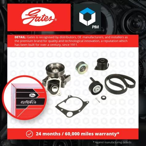 Water Pump And Aux Belt Kit Fits Bmw 525d E60 E61 3 0d 07 To 10 Drive Gates New 420 19 Picclick Au