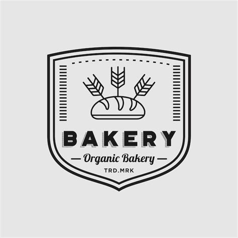 Premium Vector Bakery Vintage Logo Design