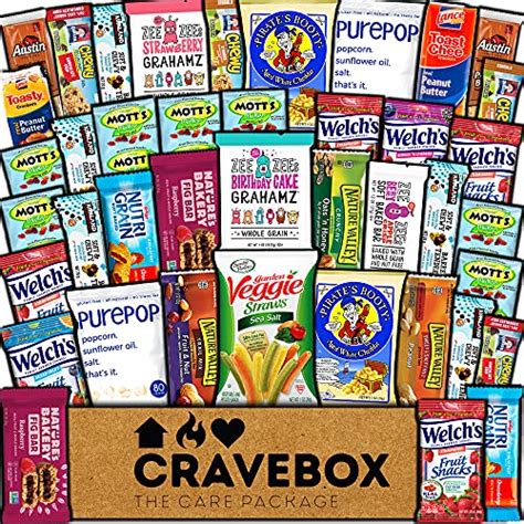 Cravebox Snack Box Variety Pack Care Package 75 In Pakistan Wellshoppk