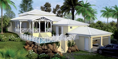 Plan De Maison Villa Antilles Faire Construire Sa Maison