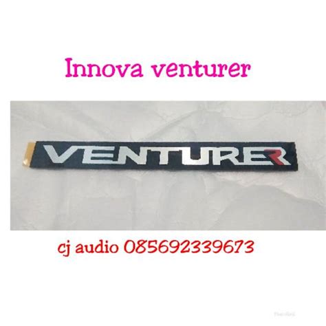 Emblem Logo Tulisan Innova Venturer Shopee Indonesia