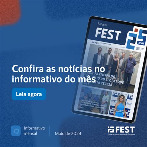 FEST Homepage Fundação Espírito santanse de Tecnologia