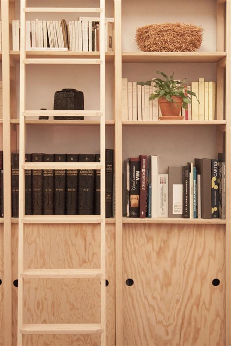 Biblioth Que Studio Moncey Agence Architecture Mobilier Sur Mesure