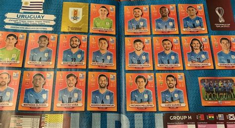 Uruguay convocó a los 18 futbolistas que aparecen en el álbum del