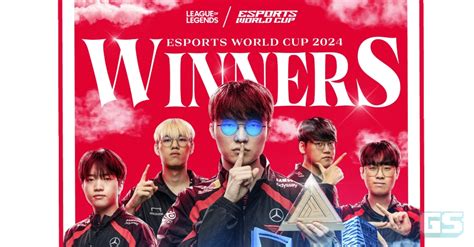 T Menjadi Juara Esports World Cup League Of Legends Faker Mvp