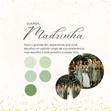 Convite De Casamento Convite Padrinhos Behance