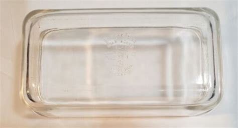 Vintage Pyrex 1 5 Qt Loaf Pan Clear Glass 213 8 5 X4 5 X2 5 Rare Round Logo Ebay