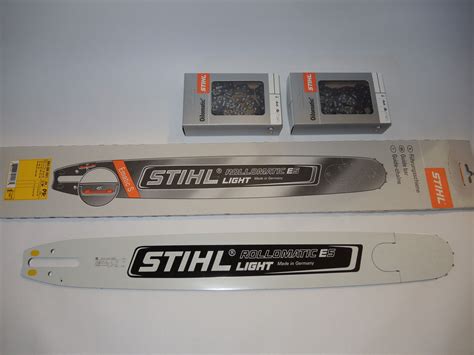 2021 Stihl Rollomatic ES Light Schiene Schwert 50cm 1 6 3 8 2x RS