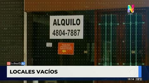 Preocupación subió un 26 2 la cantidad de locales comerciales en