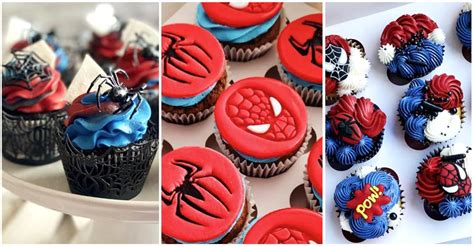 Updated Spiderman Cupcakes