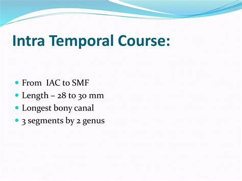 Anatomy Of Facial Nerve Ppt