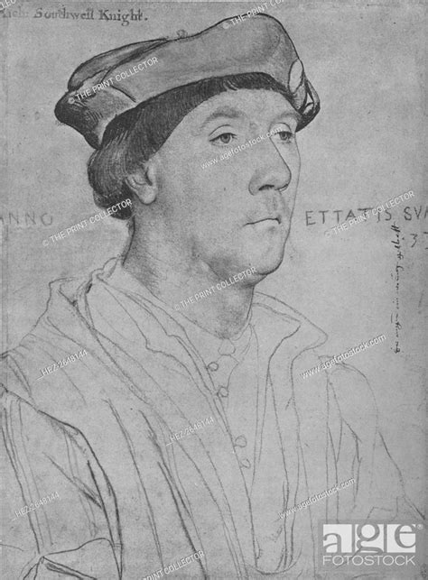 Sir Richard Southwell 1536 1945 Artist Hans Holbein The Younger