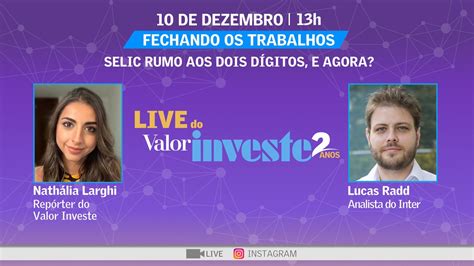 Selic Rumo A Dois D Gitos E Agora O Que Fazer Veja Na Live De Olho