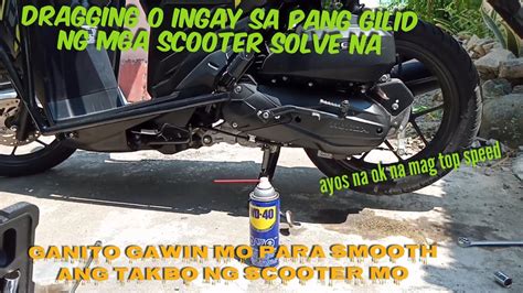 Honda Click I Dragging O Ingay Sa Pang Gilid Solving Para Smooth Ang