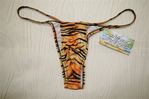 Skinz Sunseeker Micro Pouch Back Bikini Super Thinskinz Golden