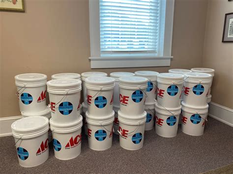 CBF Flood Buckets First Baptist Church Of Pendleton