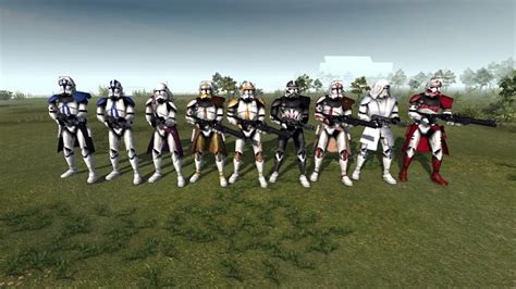 Clones Heros Commanders Phase 2 Image Star Wars Galaxy At War Mod For Men Of War