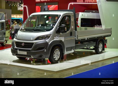 Moscow Russia September 8 The Fiat Ducato Is Shown At The „comtrans