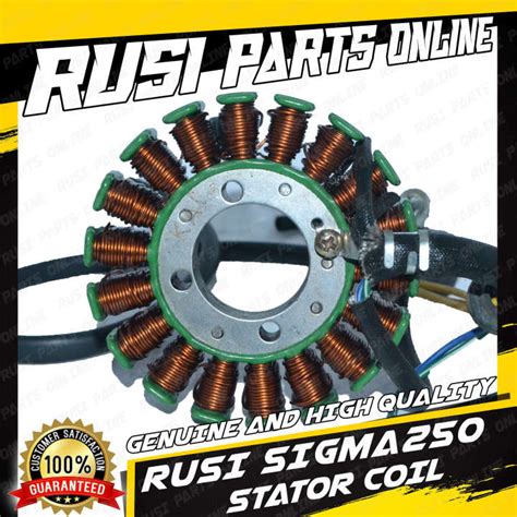 RUSI Sigma250 Stator Coil Lazada PH