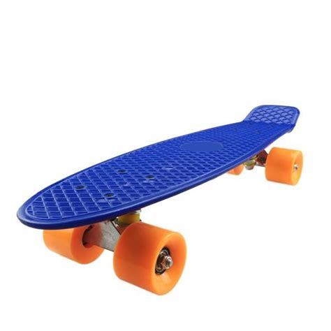 22 Pouces Longboards à Roulettes Cruiser Skateboards Portable Convient