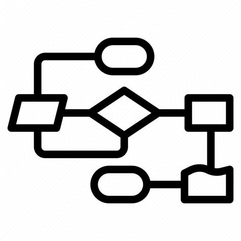 Flow Diagram Illustrator Icons Flowchart Icon