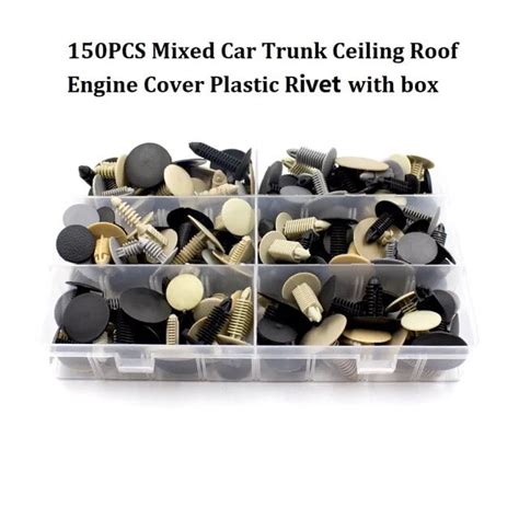 Auto Universal Plastic Left Right Door Lock Rod Clip Side Fasteners Retainers Car Wire Clips Box