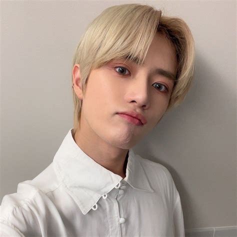 Beomgyu Icon Txt Men With Blonde Hair Blonde Hair