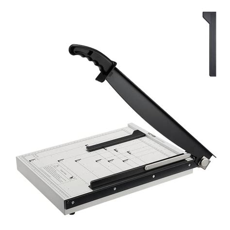 VEVOR Paper Cutter Guillotine Trimmer 15 in. Tile Cutter with Steel ...