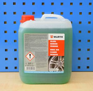 9 58 L Würth Felgenreiniger Premium 5 Liter Reiniger mit