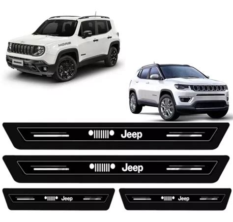 Jogo Soleira Resinada Jeep Compass E Renegade Mercadolivre