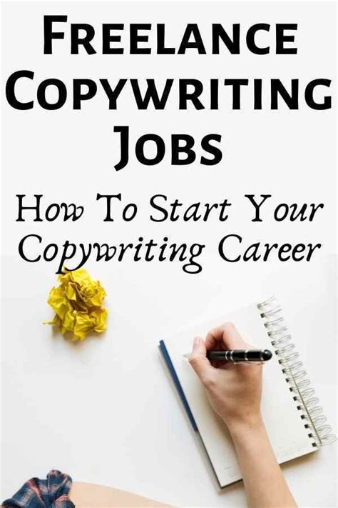 Freelance Copywriting Jobs 5 Steps To Start Your Copywriting Career In