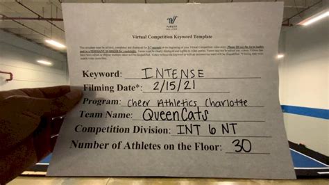 Cheer Athletics QueenCats L6 International Open NT 2021 Coastal