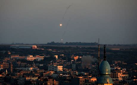 Israeli Missiles Landed East Gaza City Editorial Stock Photo - Stock ...