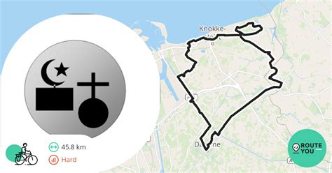 Heist 45km Trappen Door De Zwinregio Recreatieve Fietsroute RouteYou