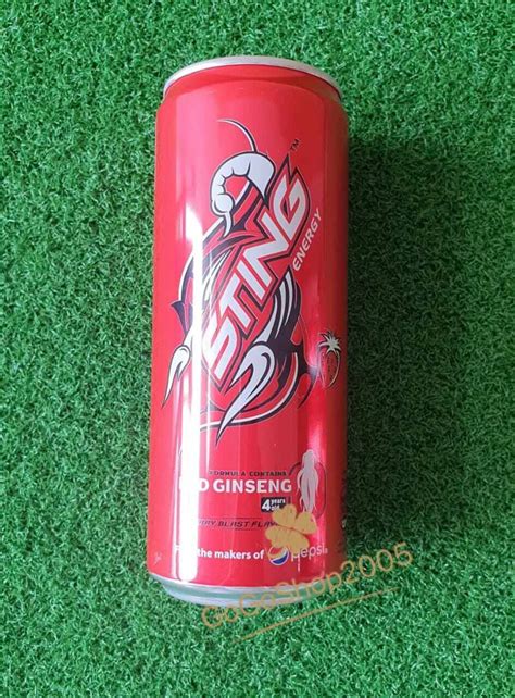 【vietnam】1 Can Sting Energy Drink Strawberry Flavor 320 Ml Nuoc