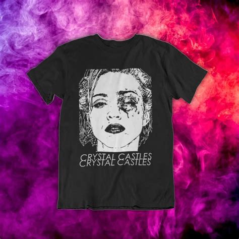 Crystal Castles Madonna Shirt - Etsy