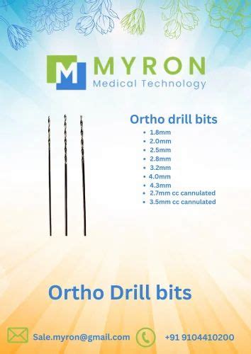 Orthopedic Drill Bits At ₹ 300piece Orthopedic Drill Bits In Surat