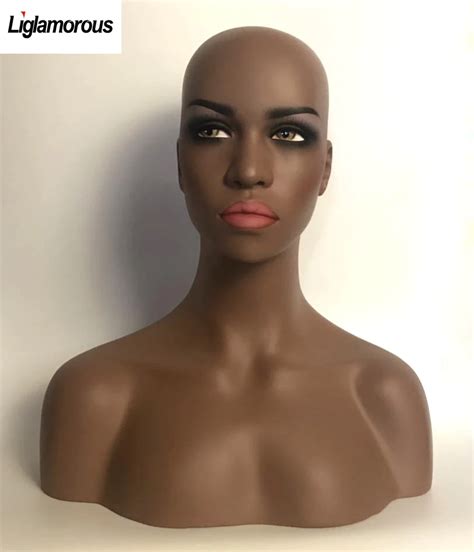 Aliexpress Buy New Female Realistic Mannequin Head Fiberglass