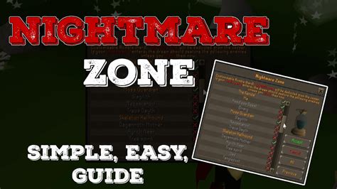 Nightmare Zone Simple And Easy Guide 220k Pointshr An Osrs